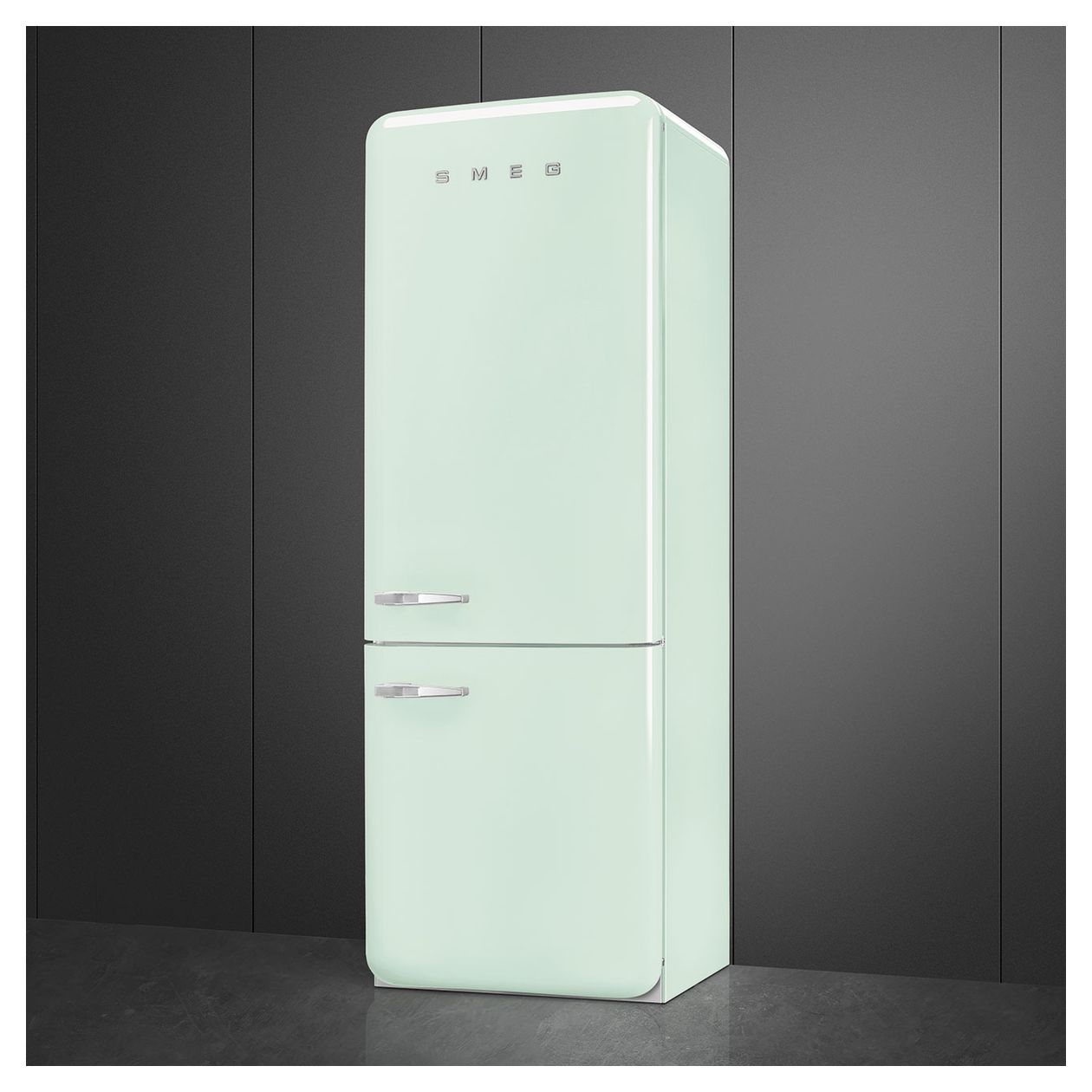 FAB38RPG6 344 l / 137 l Kühl-Gefrierkombi freistehend NoFrost 230 kWh Jahr  (Grün) 