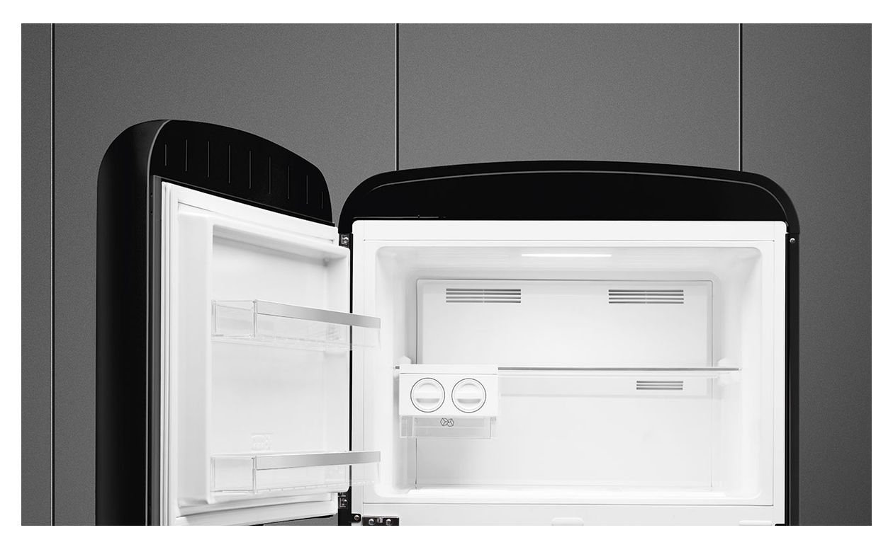 FAB50LBL5 400 l / 124 l Kühl-Gefrierkombi freistehend NoFrost 265 kWh Jahr  (Schwarz) 
