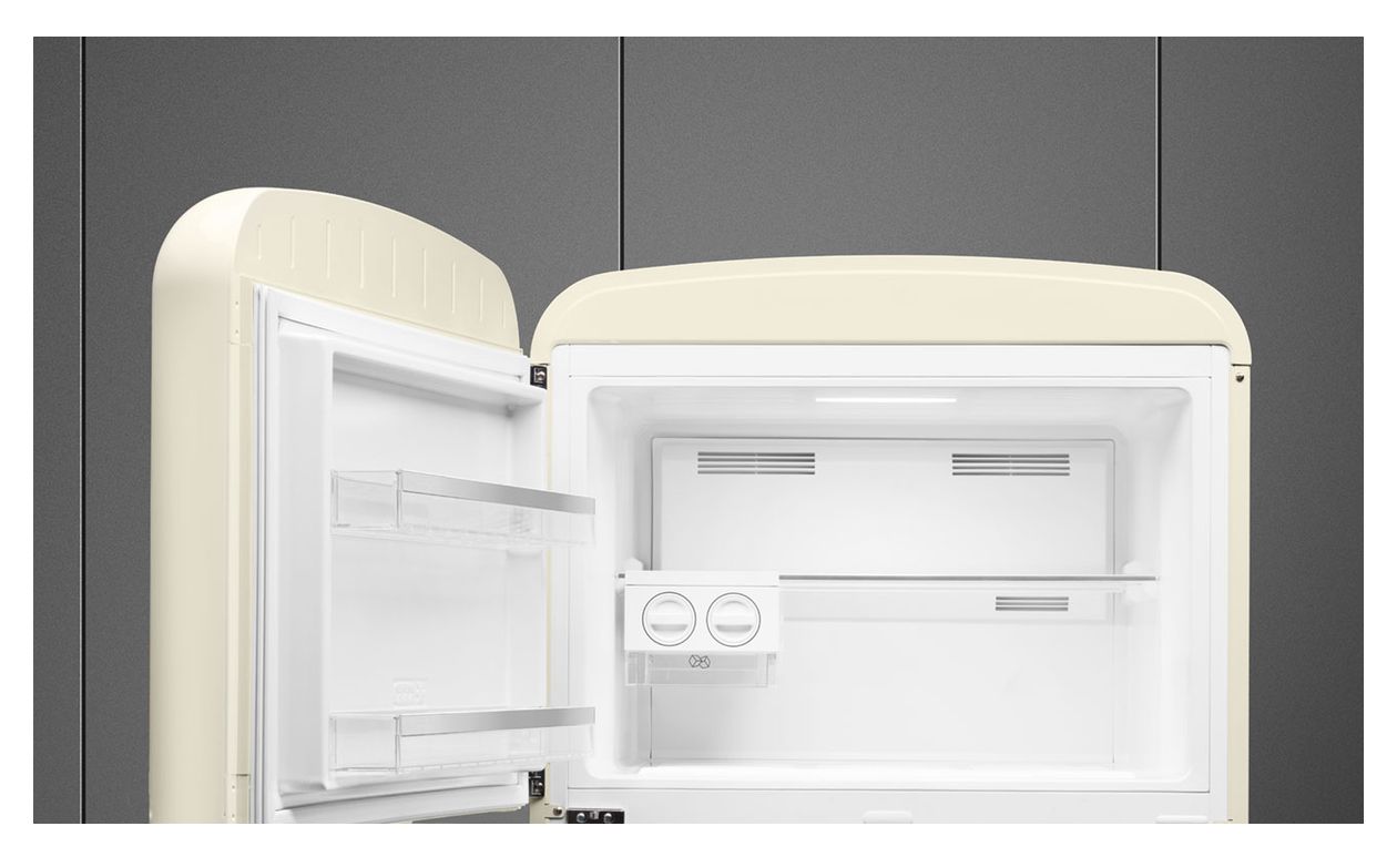 FAB50LCR5 524 l / 400 l / 124 l Kühl-Gefrierkombi freistehend NoFrost 265 kWh Jahr  (Cremefarben) 