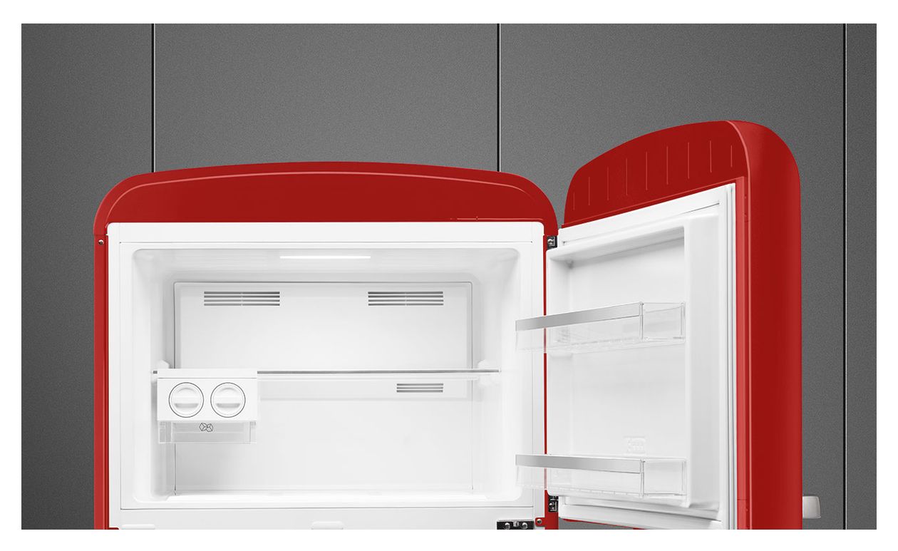 FAB50RRD5 524 l / 400 l / 124 l Kühl-Gefrierkombi freistehend NoFrost 265 kWh Jahr  (Rot) 