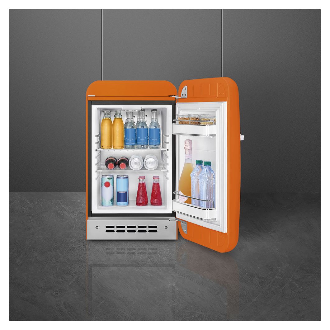 FAB5ROR6 34 l / 34 l Tischkühlschrank EEK: C 49 kWh Jahr  (Orange) 