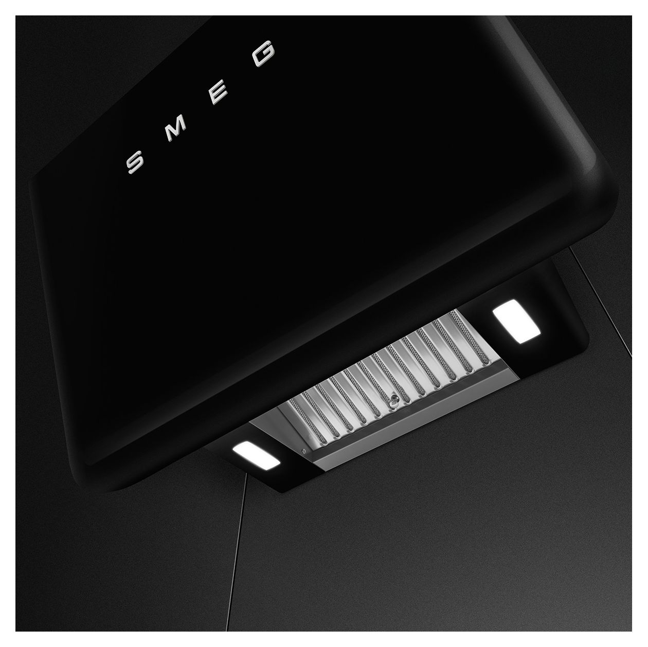 KFAB84BL Umluft Dunstabzugshaube/Esse Wand 75 cm (Schwarz) 