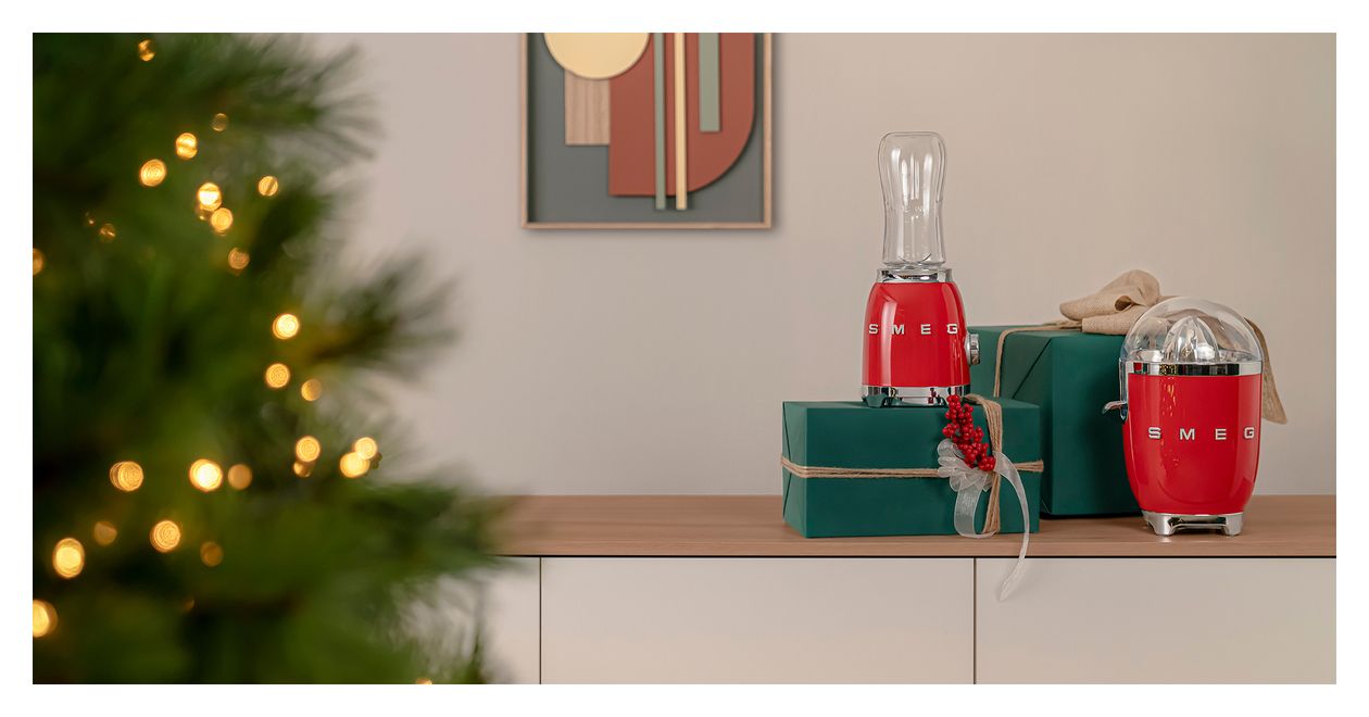 PBF01RDEU 50's Retro Style 0,6 l Standmixer 2 Geschwindigkeiten 300 W  (Rot) 
