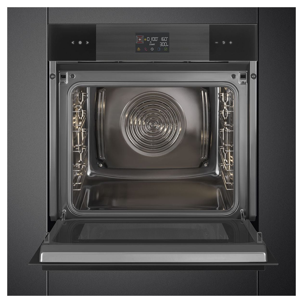 SO6102M2B3 Einbaubackofen 68 l AutoClean Mikrowelle 