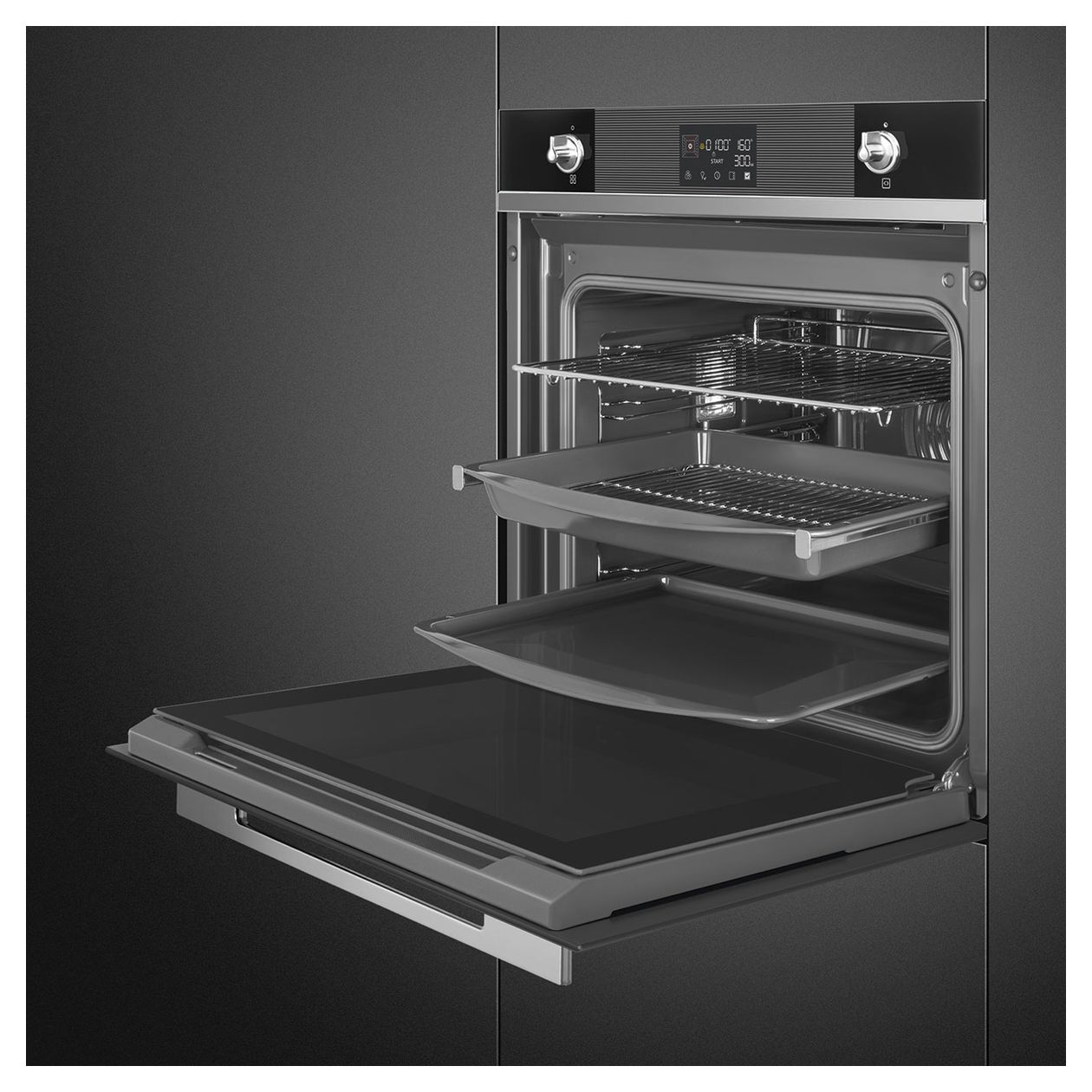 SO6102TN Einbaubackofen 68 l AutoClean 