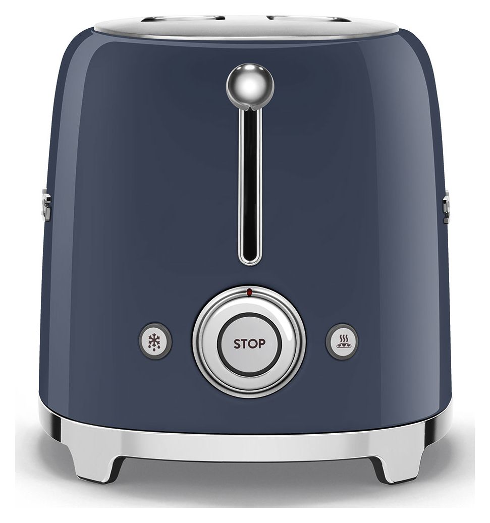 TSF01NBEU Toaster 950 W 2 Scheibe(n) 6 Stufen  (Blau, Chrom) 