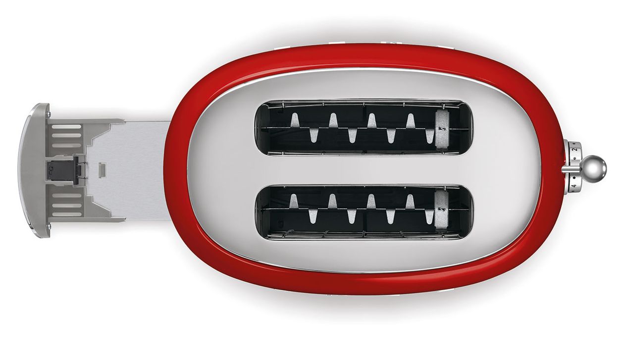 TSF01RDEU Toaster 950 W 2 Scheibe(n) 6 Stufen  (Rot) 