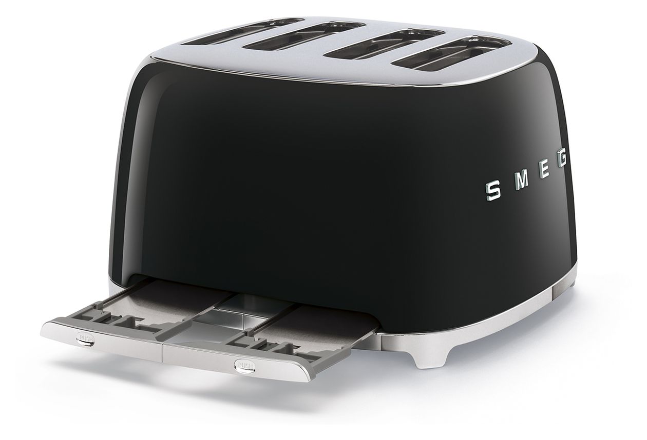 TSF03BLEU Toaster 2000 W 4 Scheibe(n) 6 Stufen  (Schwarz) 