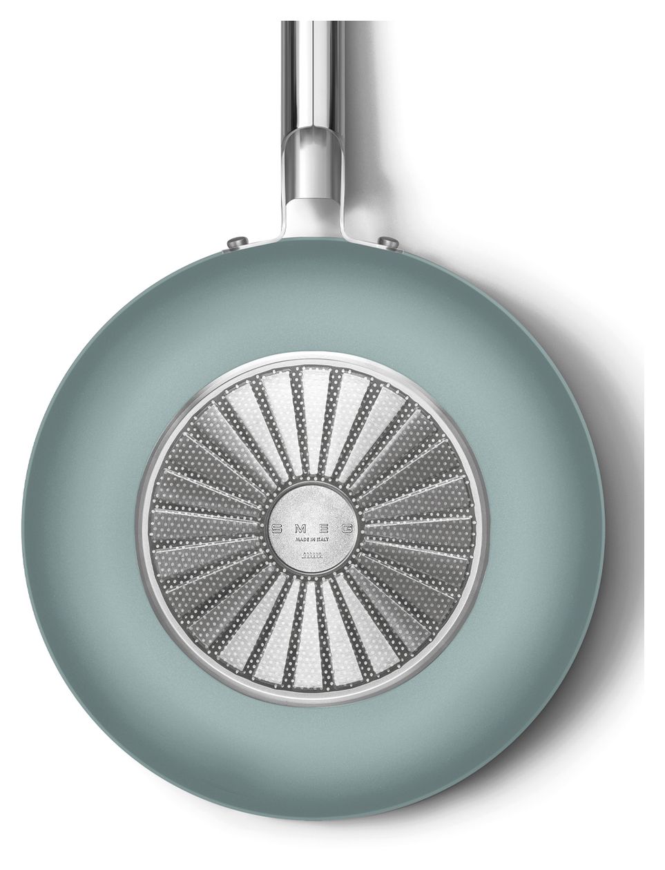 WOF3002EGM Wok 50's Style 30 cm Keramik beschichtet für alle Herdplatten und Backöfen bis 250° Spülmaschinengeeignet 