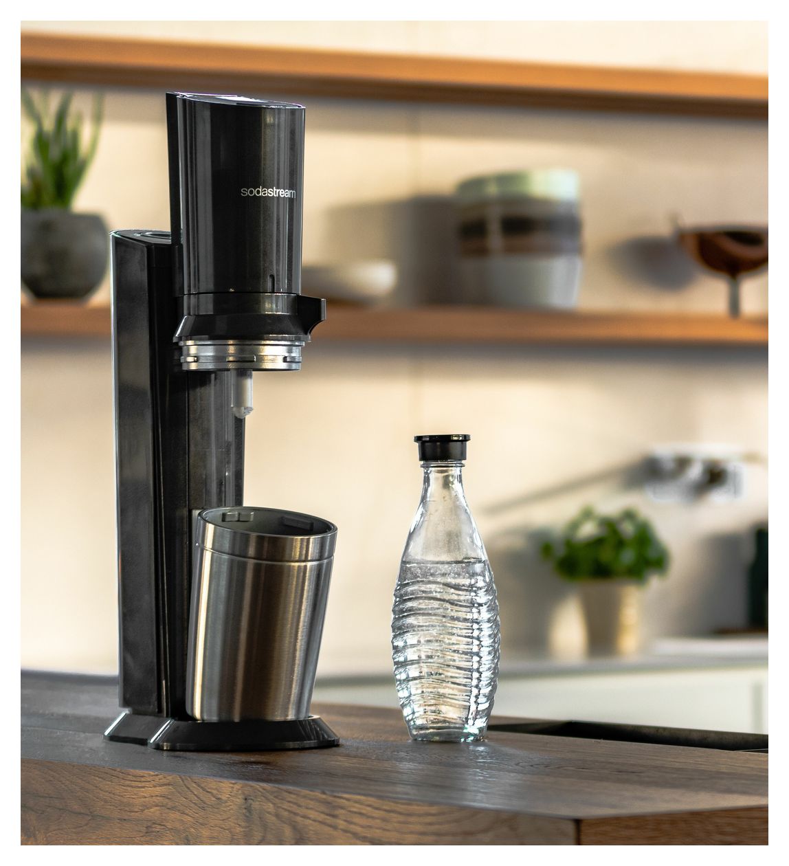 Crystal 3.0 Wassersprudler  (Schwarz) 