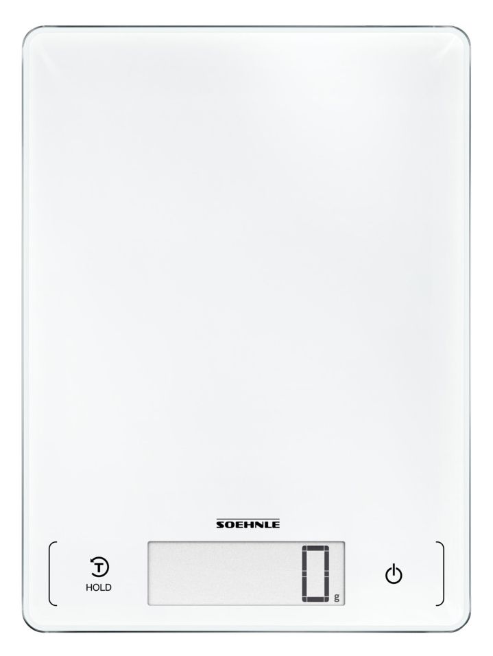 61507 Page Profi 300 Elektronische Küchenwaage bis 20 kg Genauigkeit 1 g  (Weiß) 