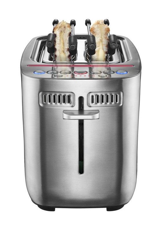 8003 Sandwich Toaster 1635 W 2 Scheibe(n) 7 Stufen  (Grau) 