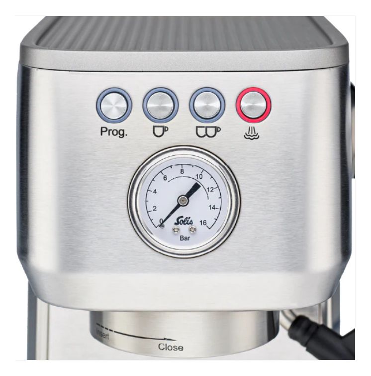 Barista Perfetta Plus Siebträger Kaffeemaschine  (Silber) 