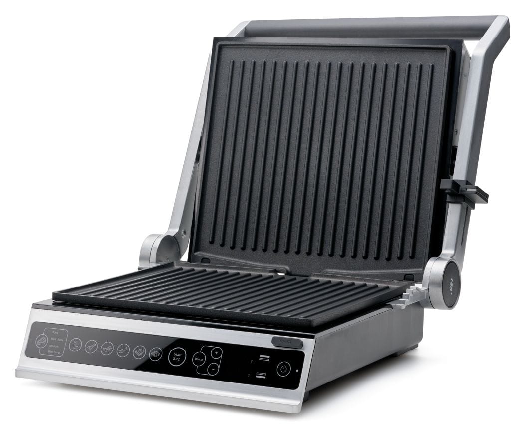 Contact Grill Pro 2000 W mit 280 x 250 mm Fläche  (Grau) 