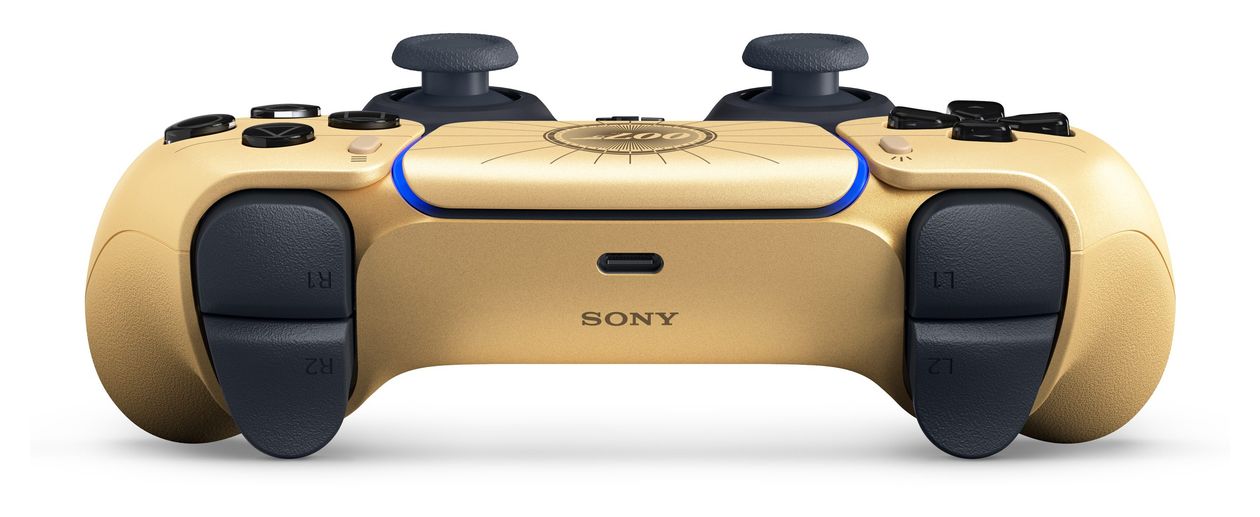 DualSense Wireless Controller - 007 First Light Limited Edition Analog / Digital Gamepad für Android, MAC, PC, PlayStation PS5, iOS  (Schwarz, Gold) 