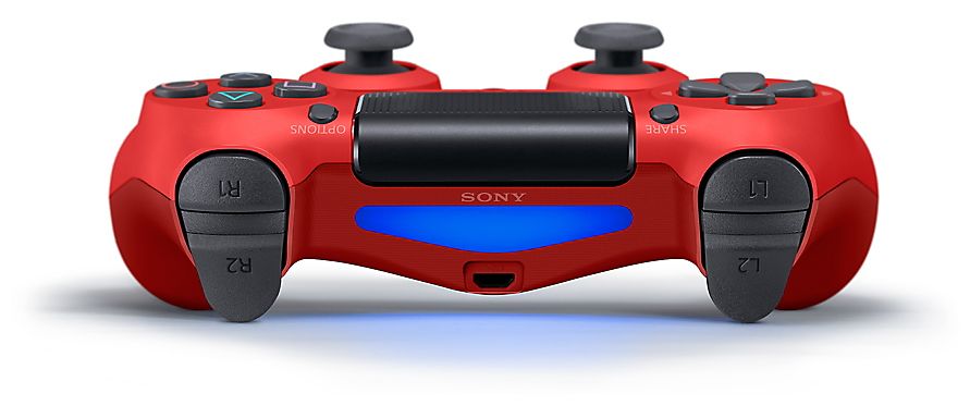 DualShock 4 Analog / Digital Gamepad PlayStation 4 kabelgebunden&kabellos (Rot) 
