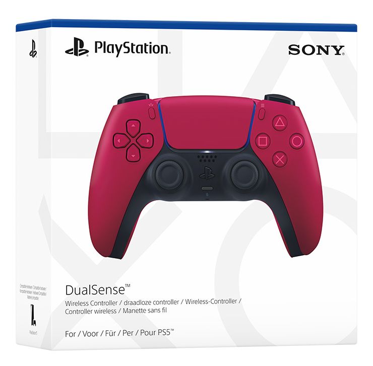 DualSense Wireless Controller Analog / Digital Gamepad für PlayStation PS5  (Rot) 