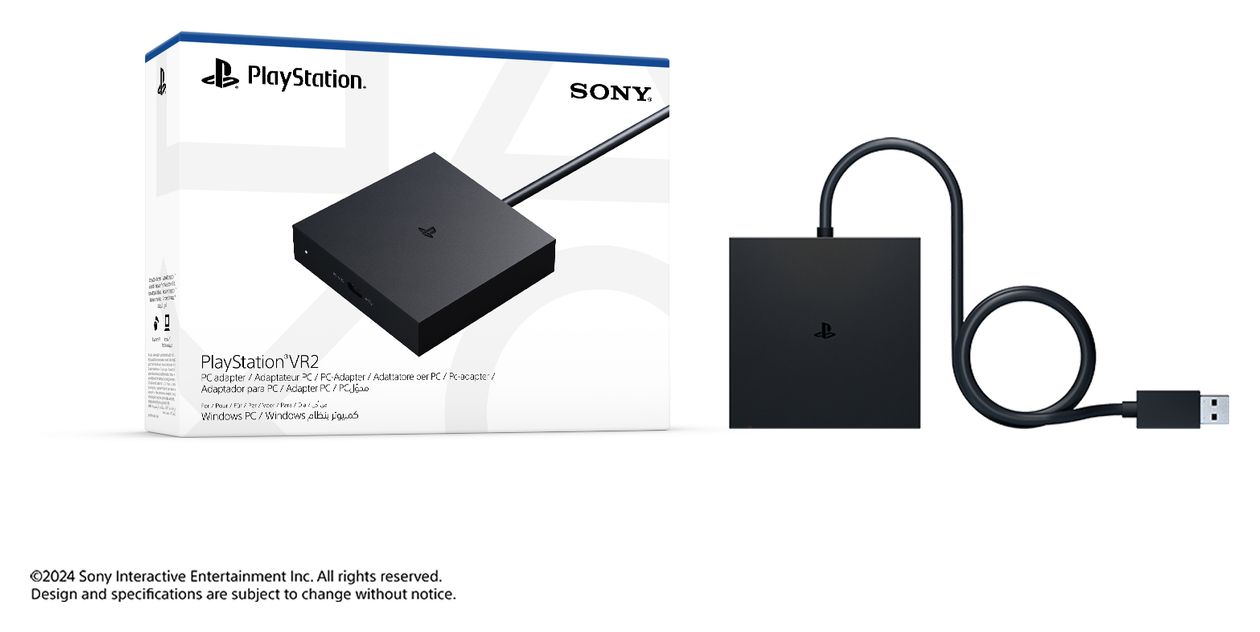 PS VR2 Adapter PC  (Schwarz) 