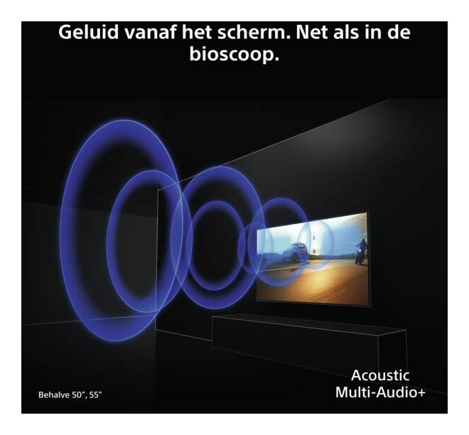 K-50XR792 BRAVIA 7 II LED 127 cm (50 Zoll) Fernseher 4K Ultra HD VESA 200 x 200 mm 