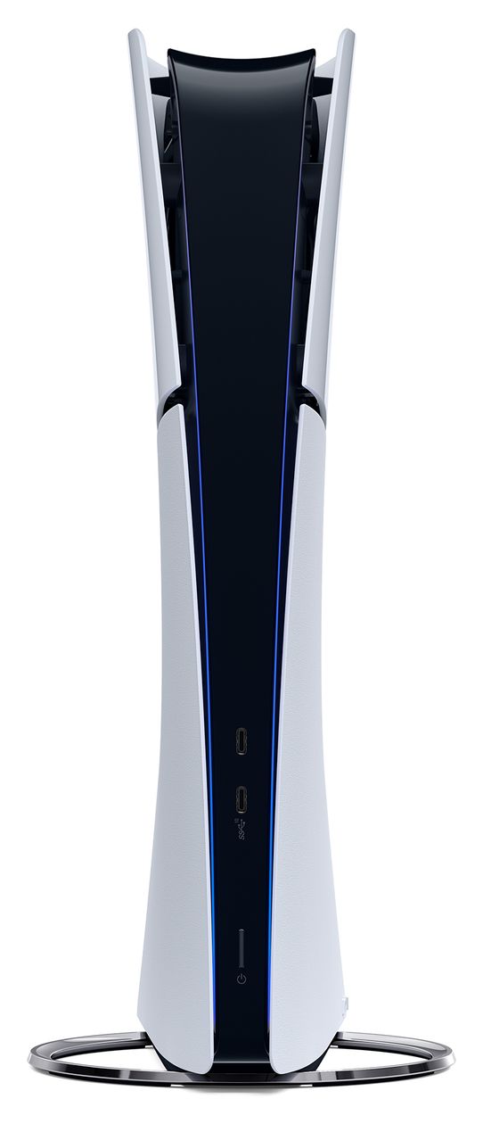 Vertical Stand PlayStation 5 Slim PlayStation 5 Slim, PlayStation 5 Slim Digital Edition  (Schwarz, Chrom) 