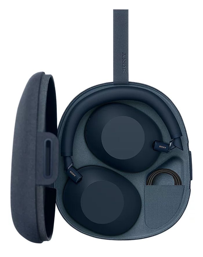 WH-1000XM6 Over Ear Bluetooth Kopfhörer kabelgebunden&kabellos USB Typ-C  (Blau) 
