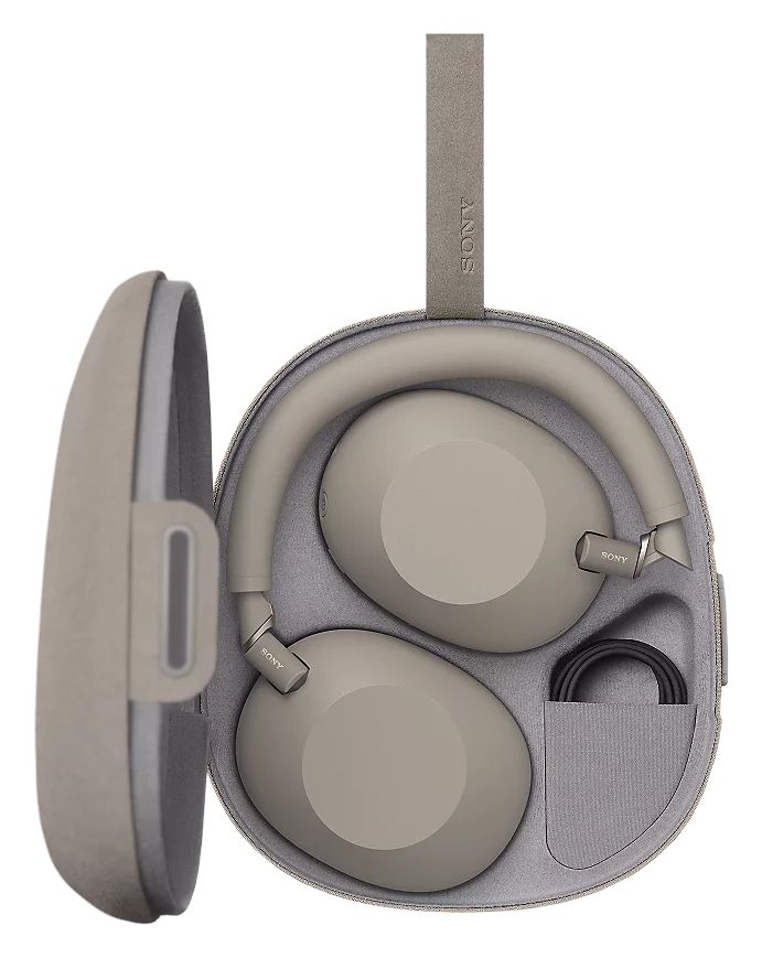 WH-1000XM6 Over Ear Bluetooth Kopfhörer kabelgebunden&kabellos USB Typ-C  (Beige) 