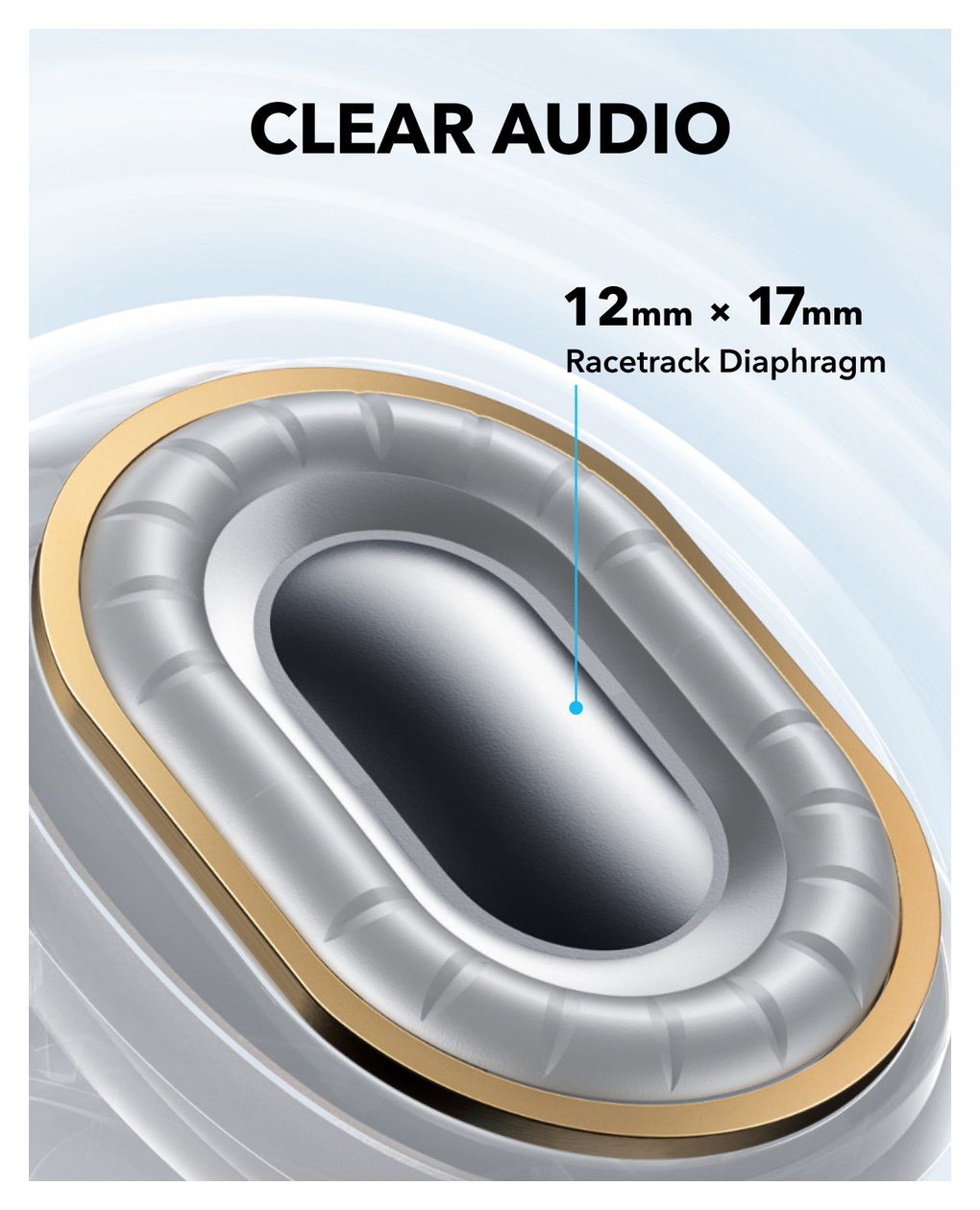 C40i Ohraufliegender Bluetooth Kopfhörer kabellos IPX4  (Bronze) 