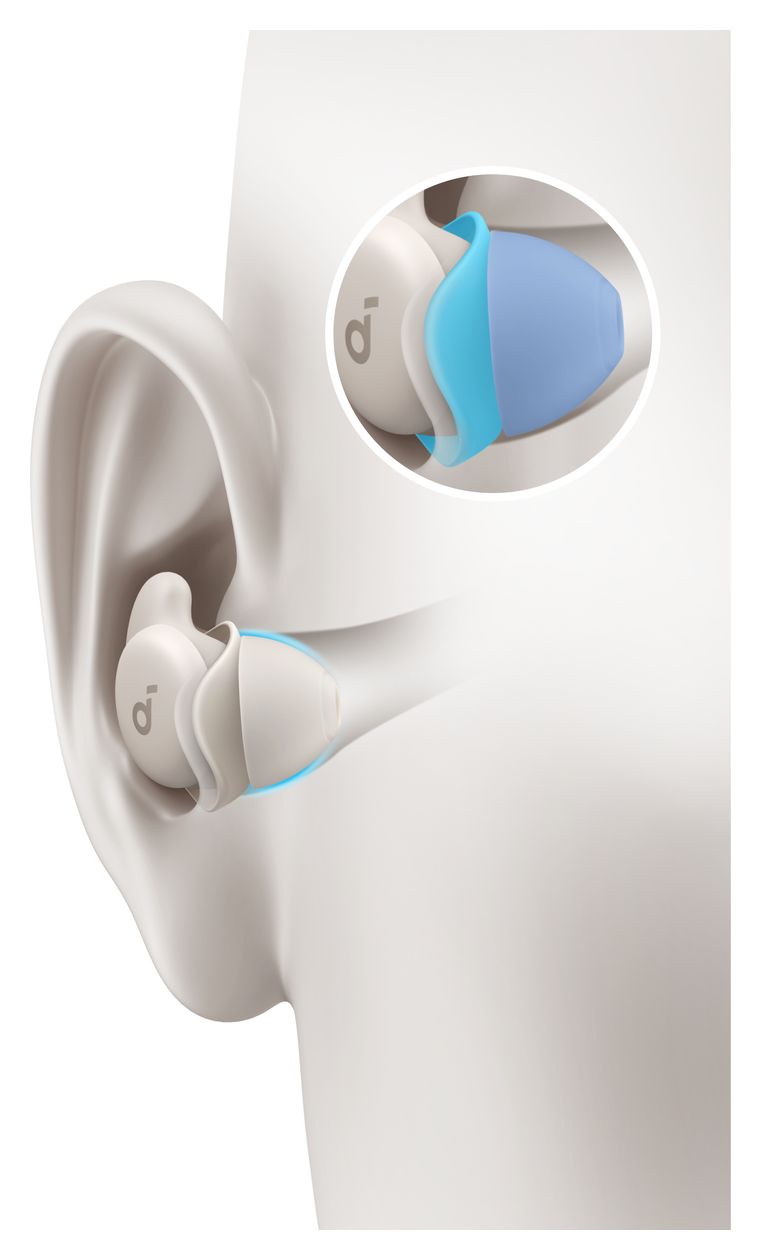 Sleep A20 In-Ear Bluetooth Kopfhörer kabellos 10 h Laufzeit IPX4  (Weiß) 