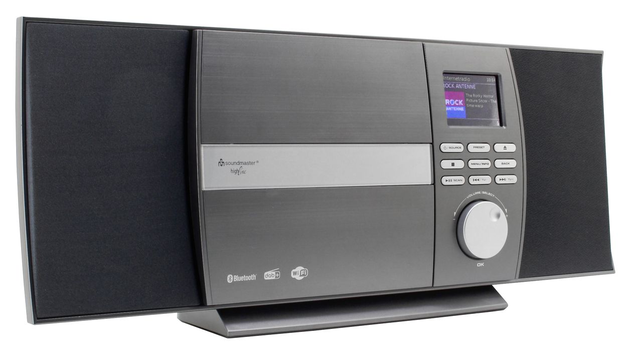 ICD1010AN FM Radio  (Grau) 