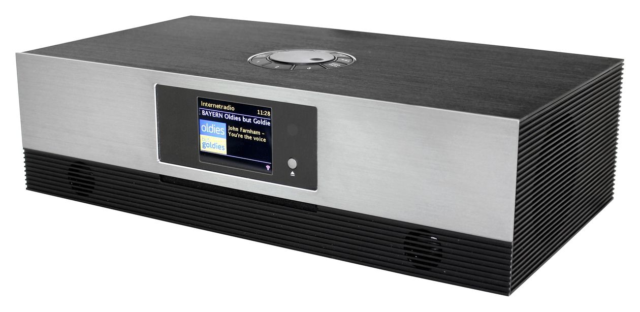 ICD2080SW Bluetooth DAB+, FM Radio Tragbar  (Schwarz, Metallisch) 