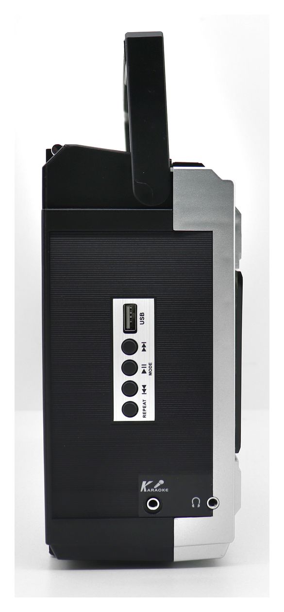 RR20SI FM, MW, SW Radio  (Schwarz, Silber) 