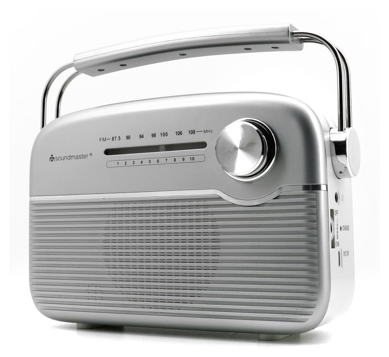 TR480SI FM Radio Tragbar  (Silber) 