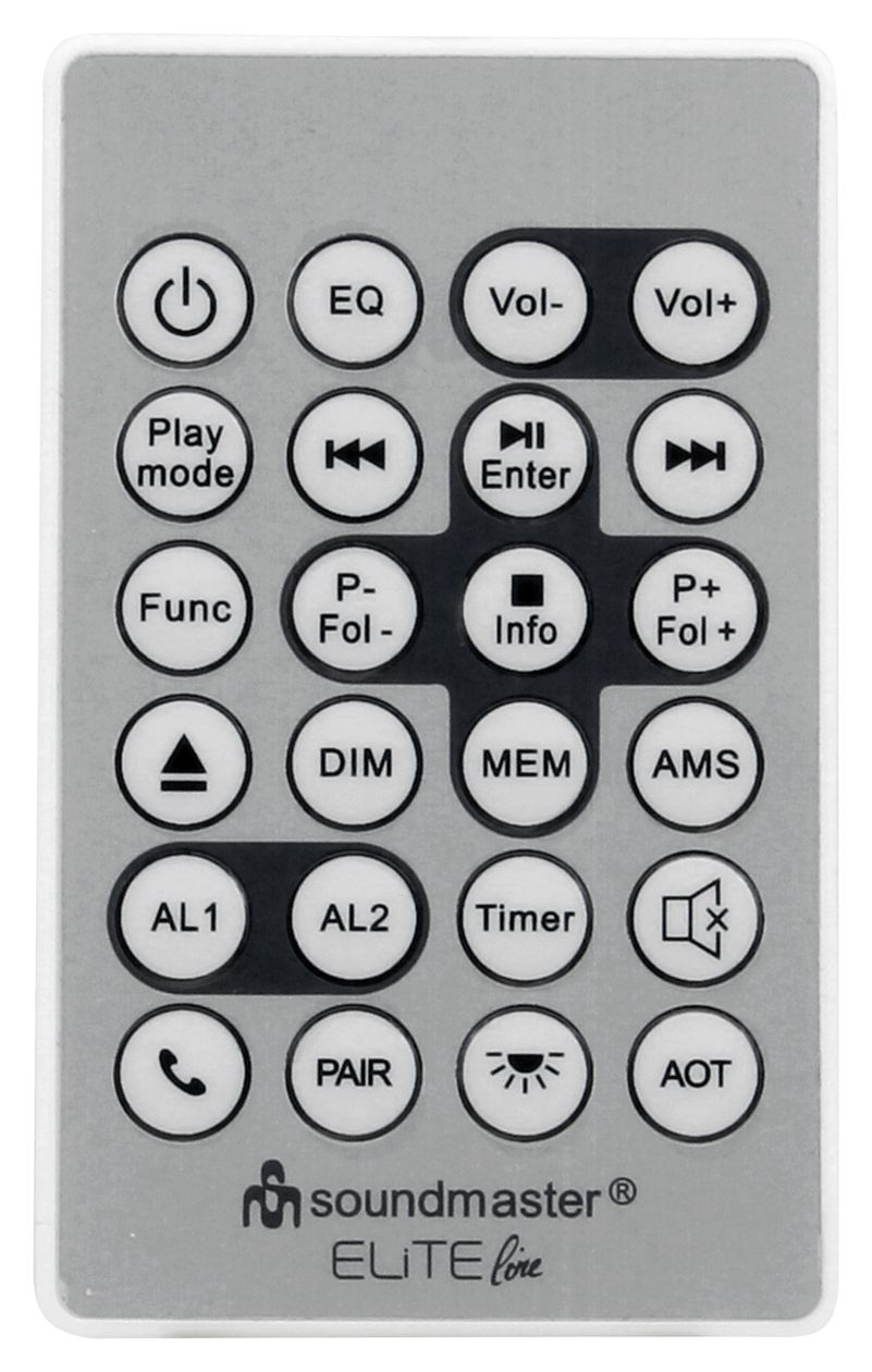 UR2180SI CD Player DAB+, FM Radio  (Silber) 