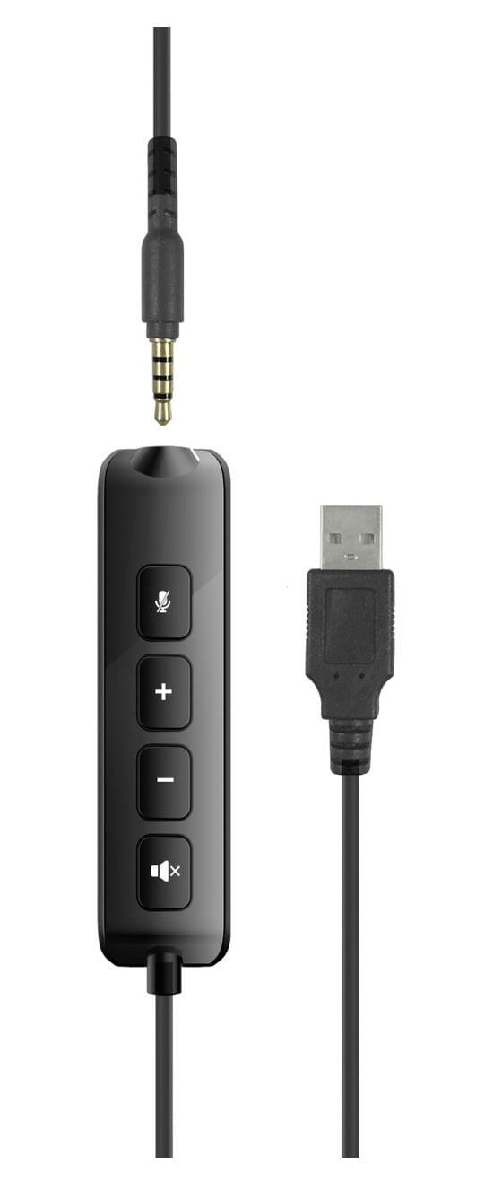 Metis Ohraufliegender Kopfhörer Kabelgebunden USB Typ-A  (Schwarz) 
