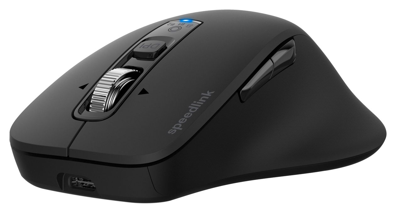 SL-630310 4800 DPI Büro Maus Optisch  (Schwarz) 