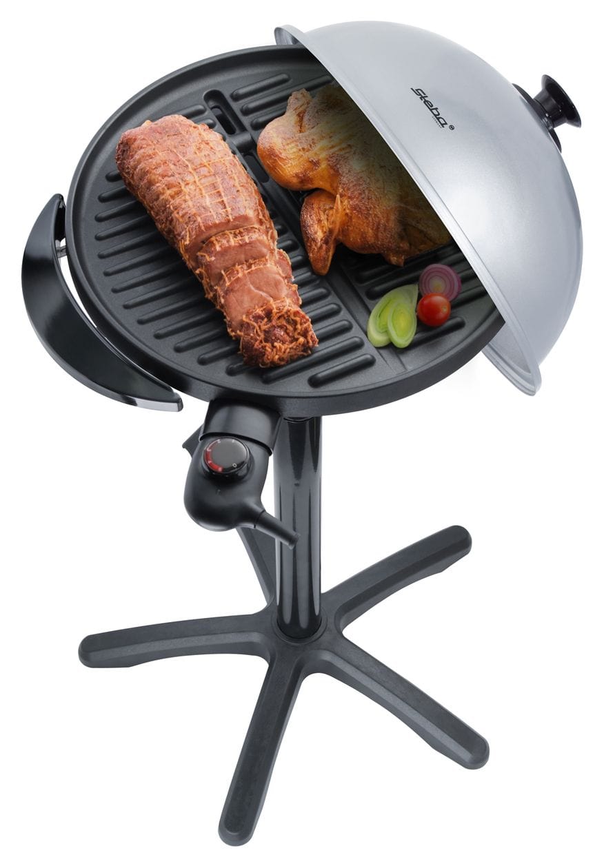 VG250 Standgrill 1800 W  (Schwarz, Silber) 