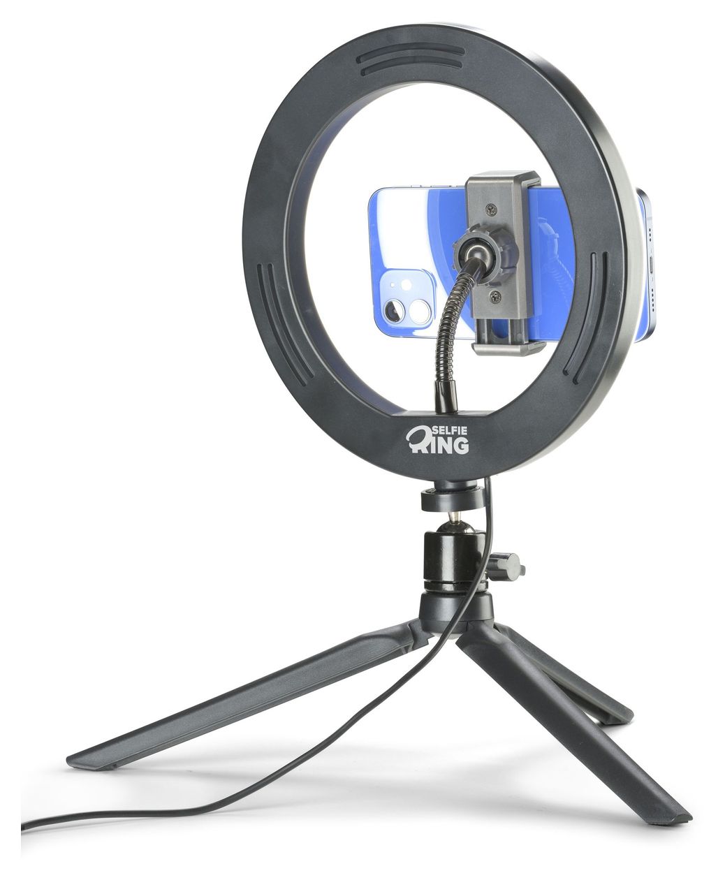 Selfie Ring Selfie-Licht 198 mm Universal  (Schwarz) 