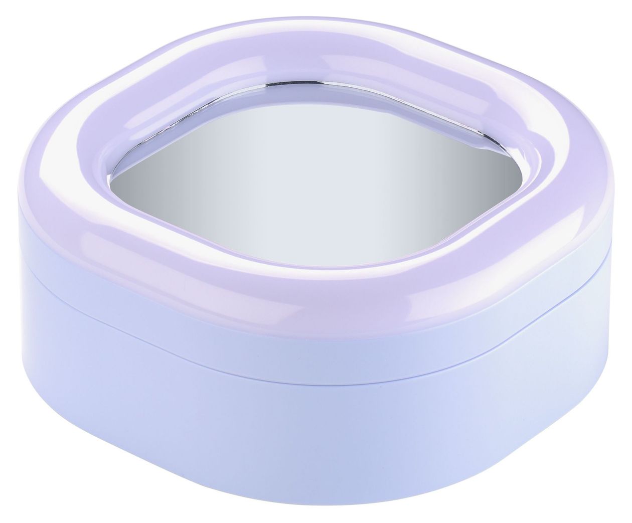 Selfie Ring Mirror 162 mm Universal  (Hellblau) 