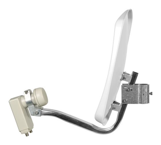 DigiDish 33 Aluminium Sat-Spiegel  (Weiß) 