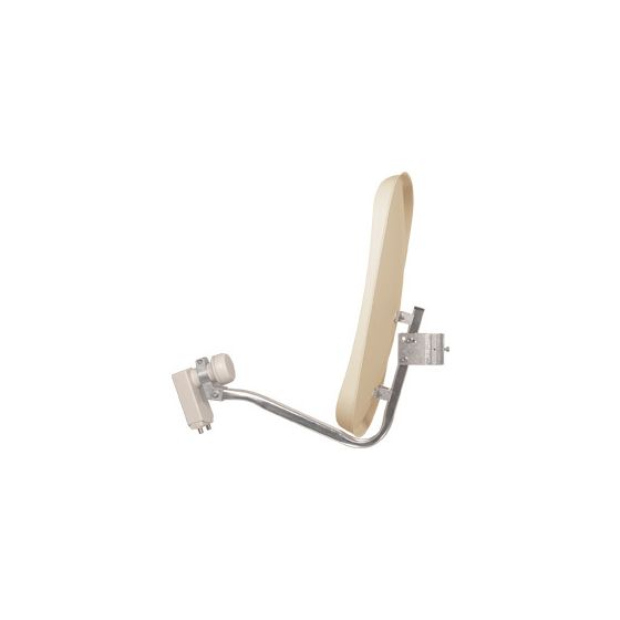 DigiDish 45 Twin LNB 45 cm Aluminium Sat-Spiegel  (Beige) 