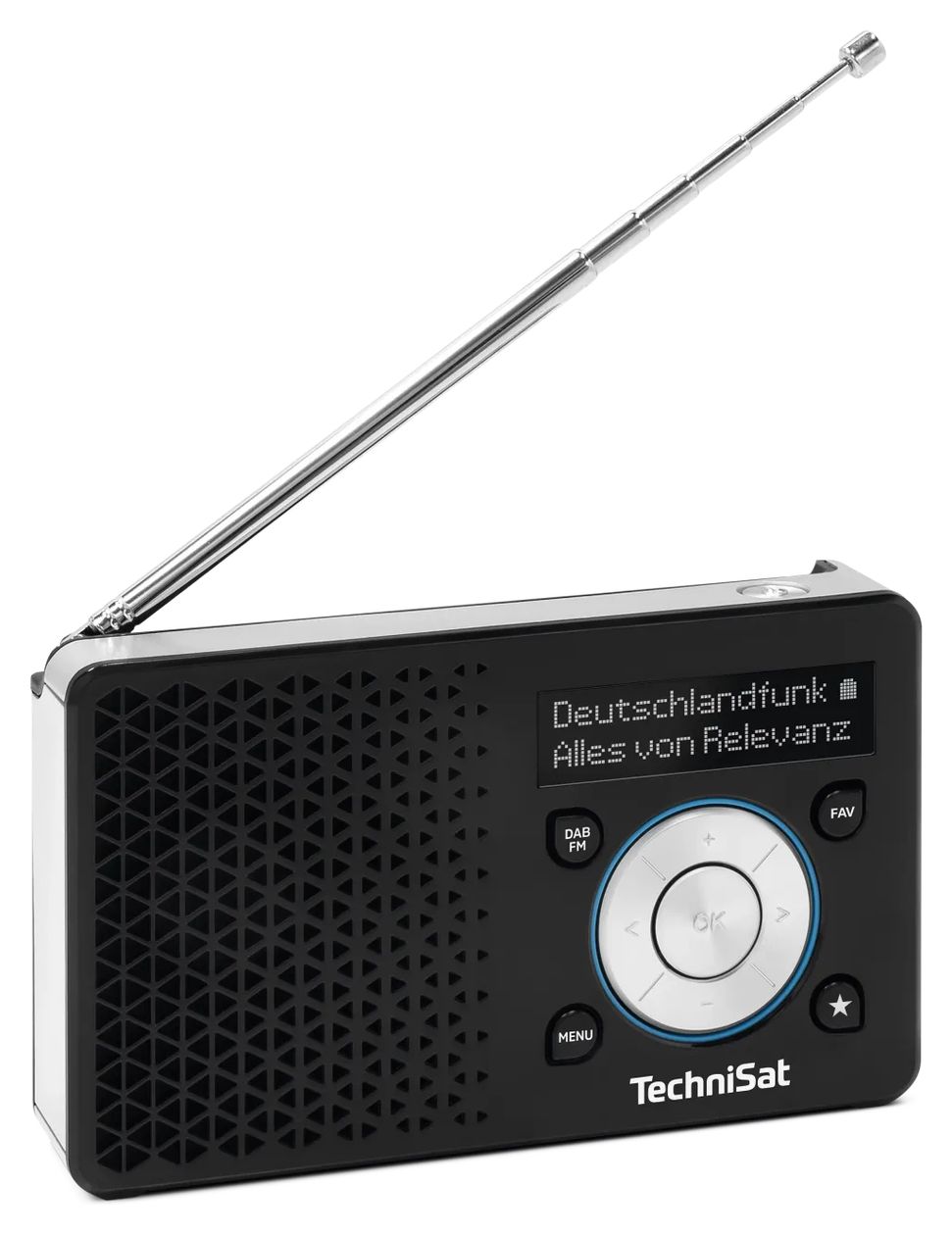 DigitRadio 1A DAB, FM Radio  (Schwarz, Weiß) 
