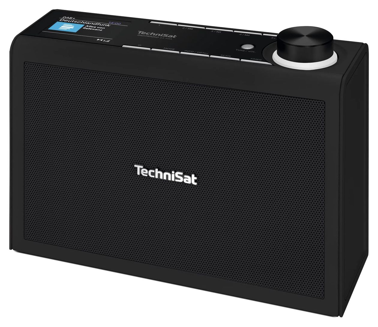 DigitRadio 23 ASA Bluetooth DAB+, FM Radio Küche  (Schwarz) 