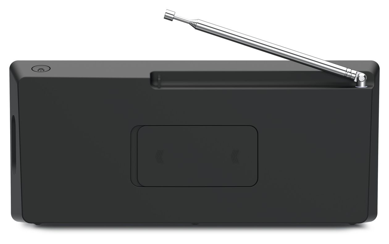 DigitRadio 2S Bluetooth DAB+, FM Radio Tragbar  (Schwarz, Silber) 