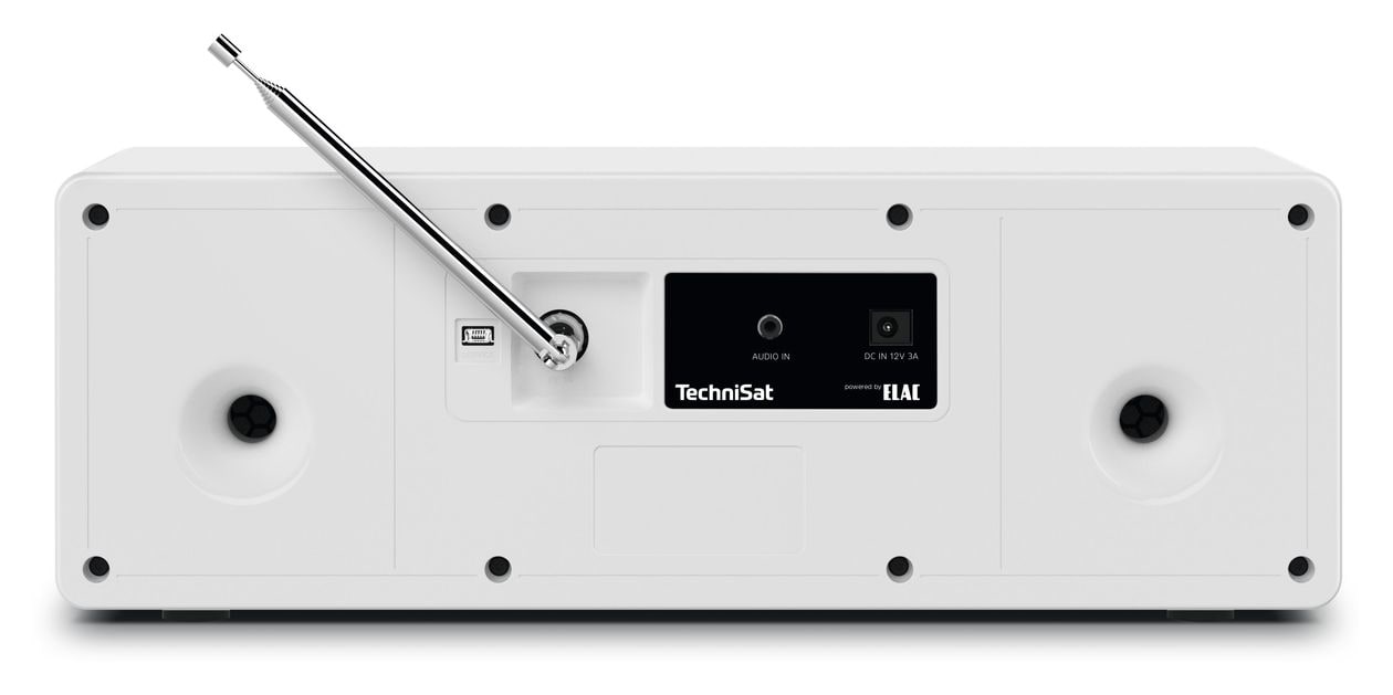 DigitRadio 4C CD Payer DAB+, FM Radio  (Silber) 