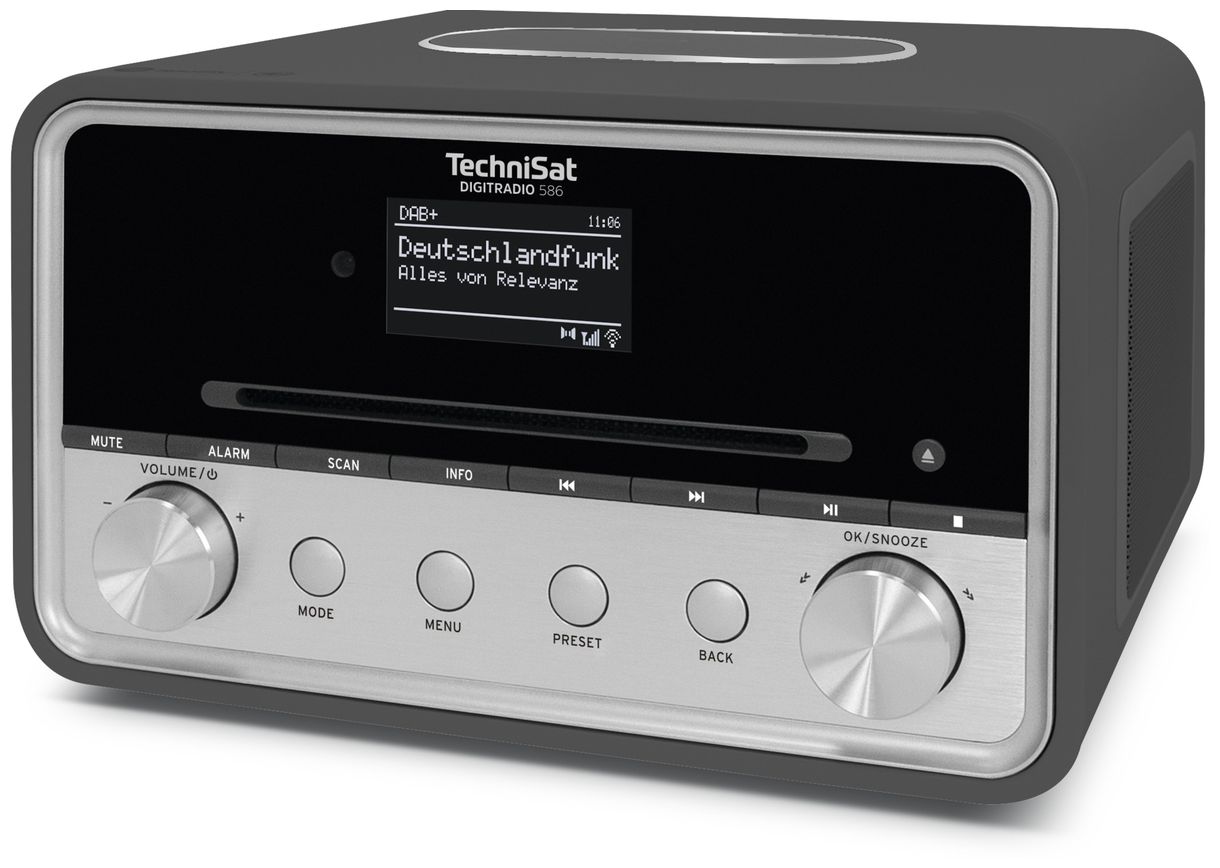 Digitradio 586 Bluetooth DAB+, FM Radio (Anthrazit, Silber) 