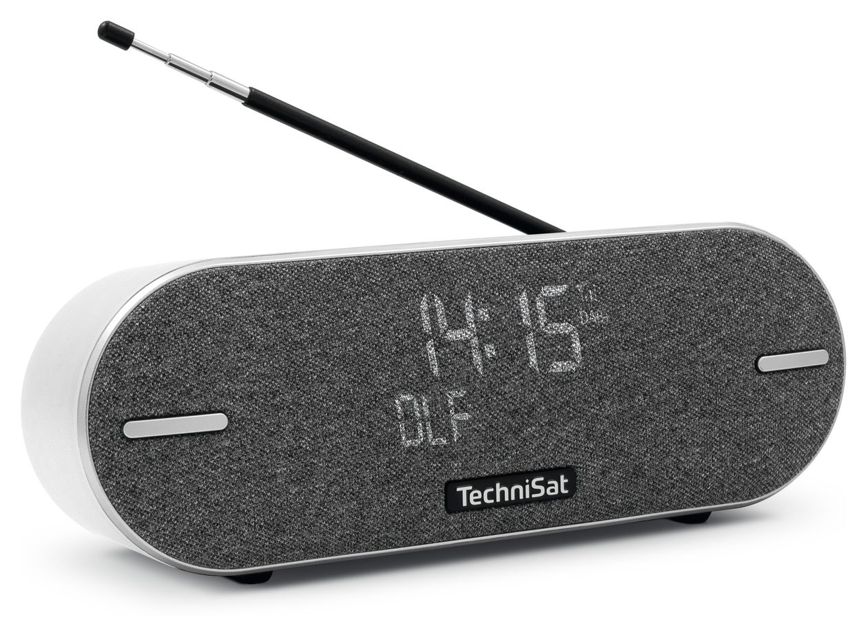 DigitRadio BT2 Bluetooth DAB+, FM Radio Tragbar Wasserabweisend IPX5  (Grau) 