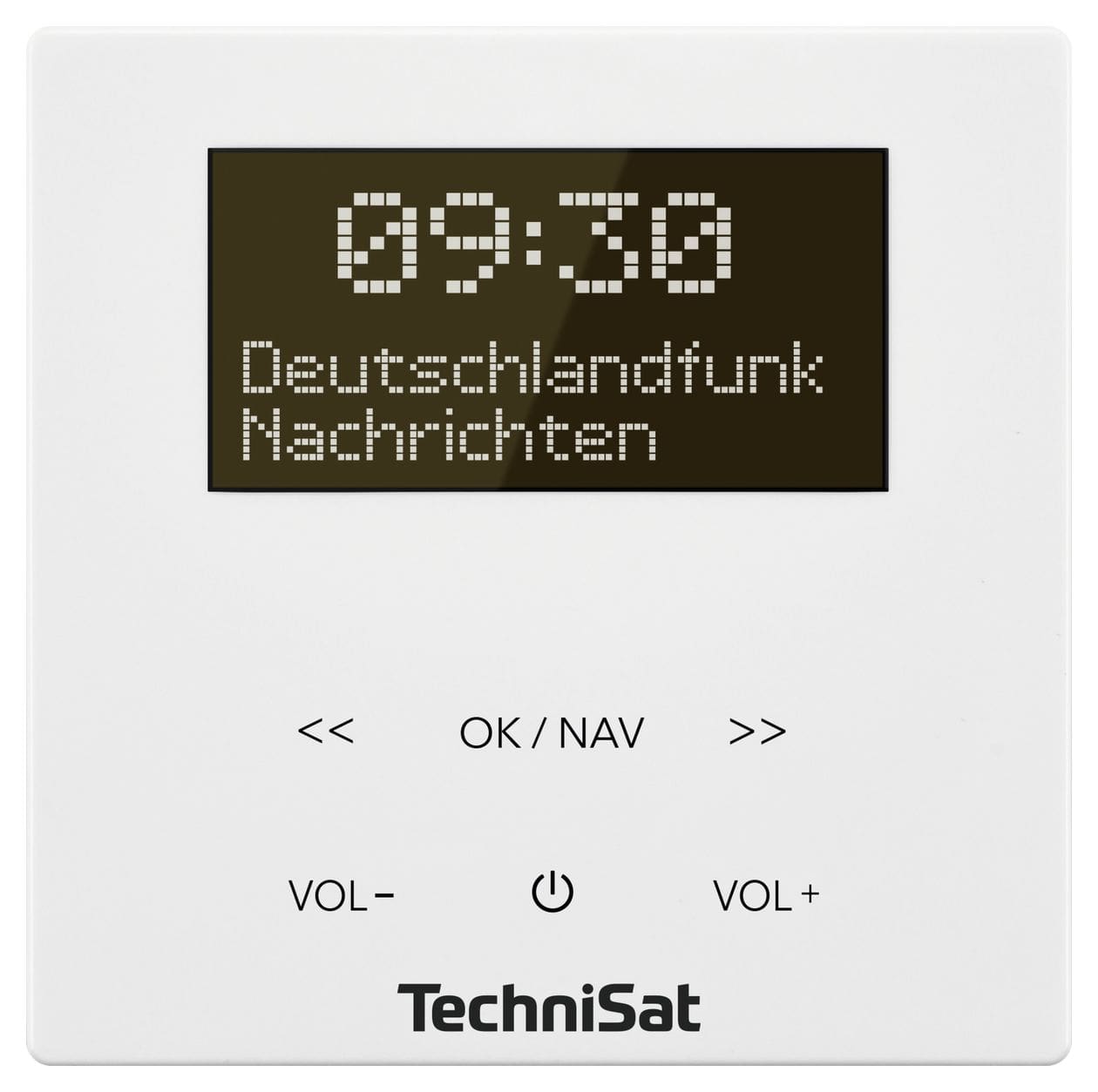 DigitRadio UP 55 Bluetooth DAB+, FM Radio Wandverteiler IP20  (Weiß) 