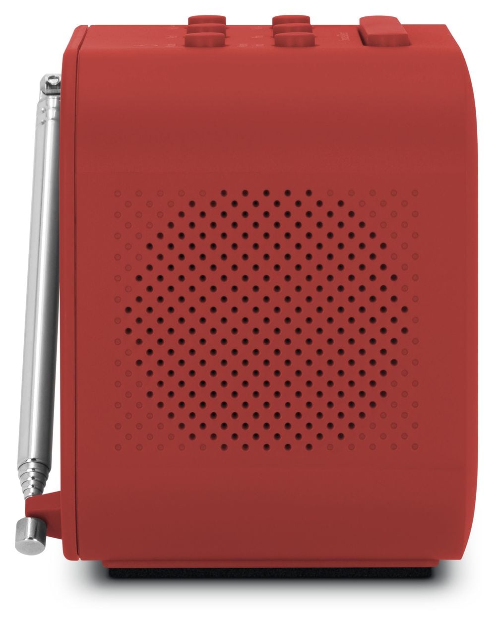 TechniRadio 40 DAB+, FM Radio Persönlich  (Rot) 