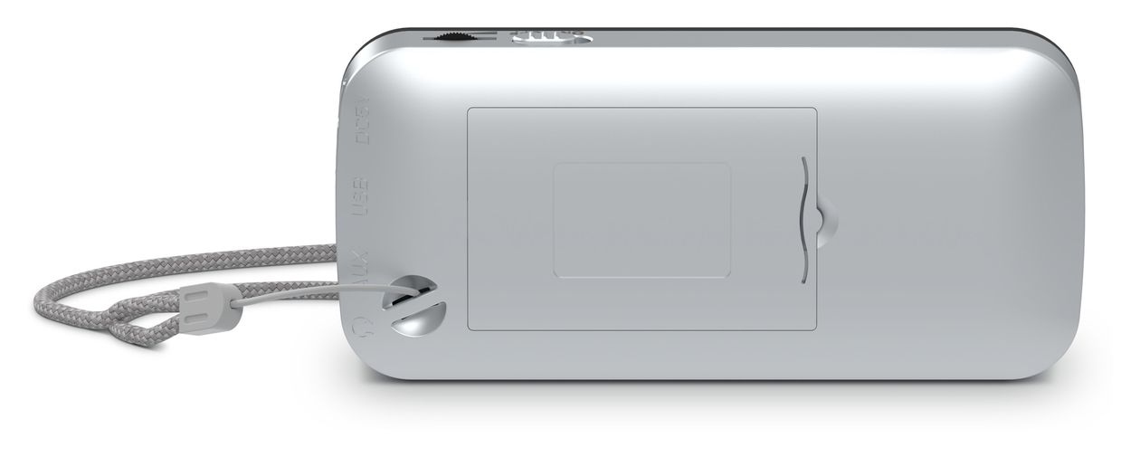 TechniRadio RDR DAB+, FM Radio Tragbar  (Silber) 
