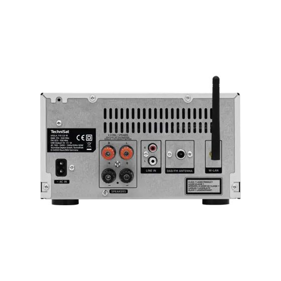 Viola 700CD IR Heim-Audio-Mikrosystem DAB, DAB+, FM 40 W Bluetooth  (Schwarz) 